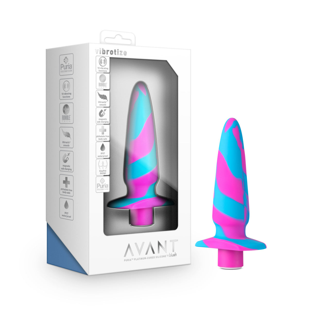 Blush Avant Artisan 5-Inch Vibrating Butt Plug