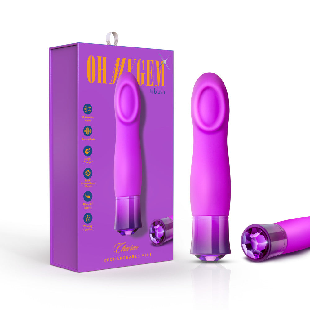 Blush Charm 5.5-Inch Warming G-Spot Vibrator