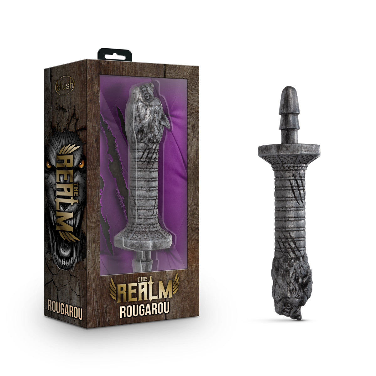 Blush The Realm Rougarou Lock On Werewolf Sword Dildo Handle