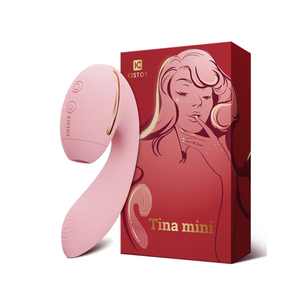 KISSTOY Tina Mini Warming Clit Suction & G-Spot Vibrator