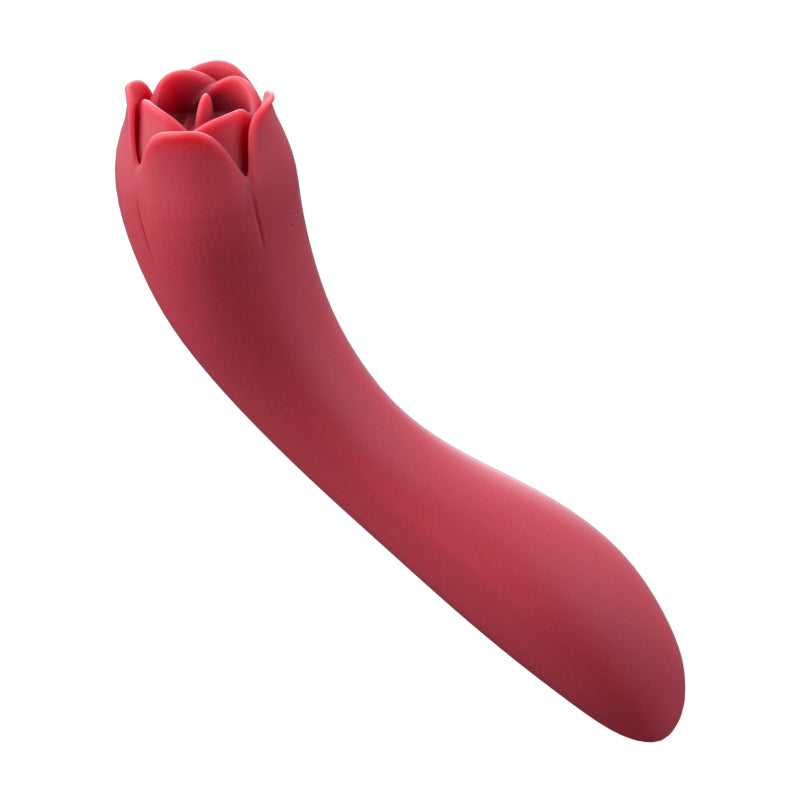 MEESE Dora Clit Tongue-Licking G-Spot Rose Vibrator