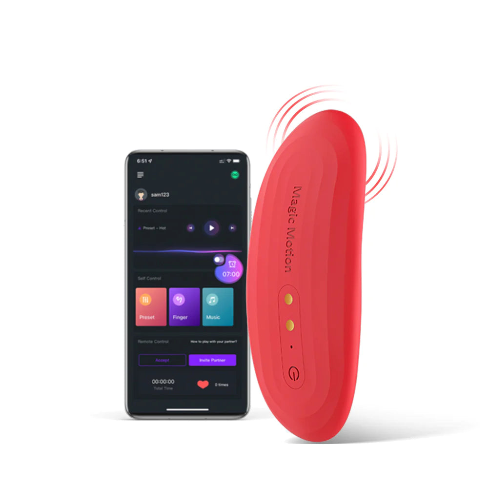 Magic Motion Nyx Alarm Clock Wearable Vibrator App-Controlled