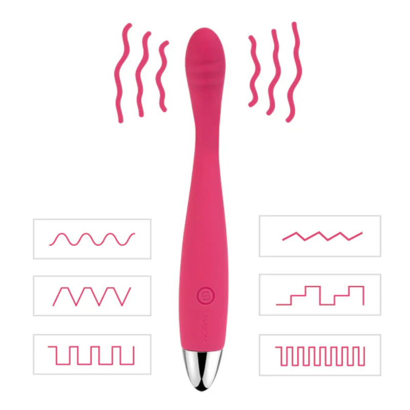 SVAKOM Cici Flexible Ribbed Slim G-Spot Vibrator