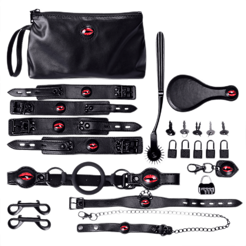 Shaki BDSM Bondage Kit - Dark Knight