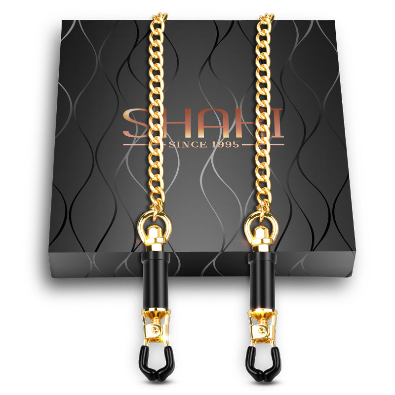 Shaki Golden Chain Nipple Clamps