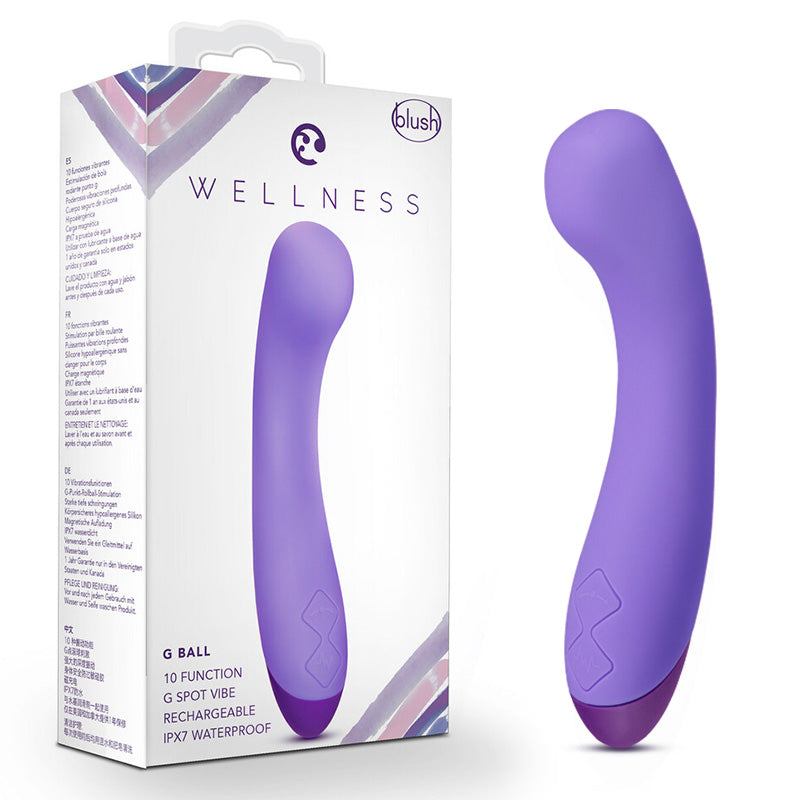 Blush G Ball G-Spot Purple Vibrator