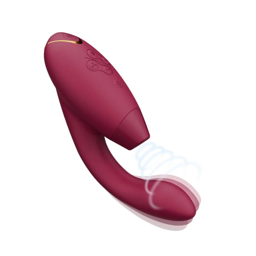 Womanizer Duo 2 阴蒂吸吮和 G 点振动器