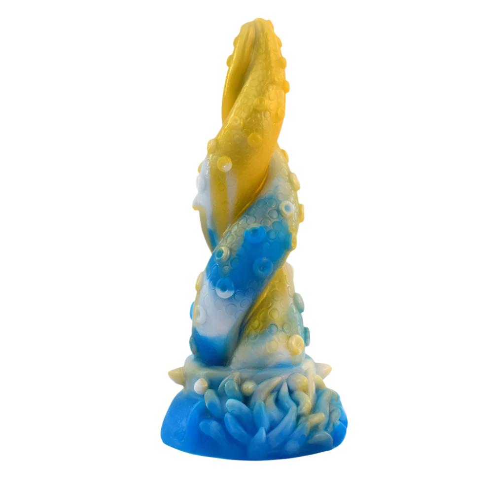 YOCY Ancient Mythical Yellow Dragon Dildo