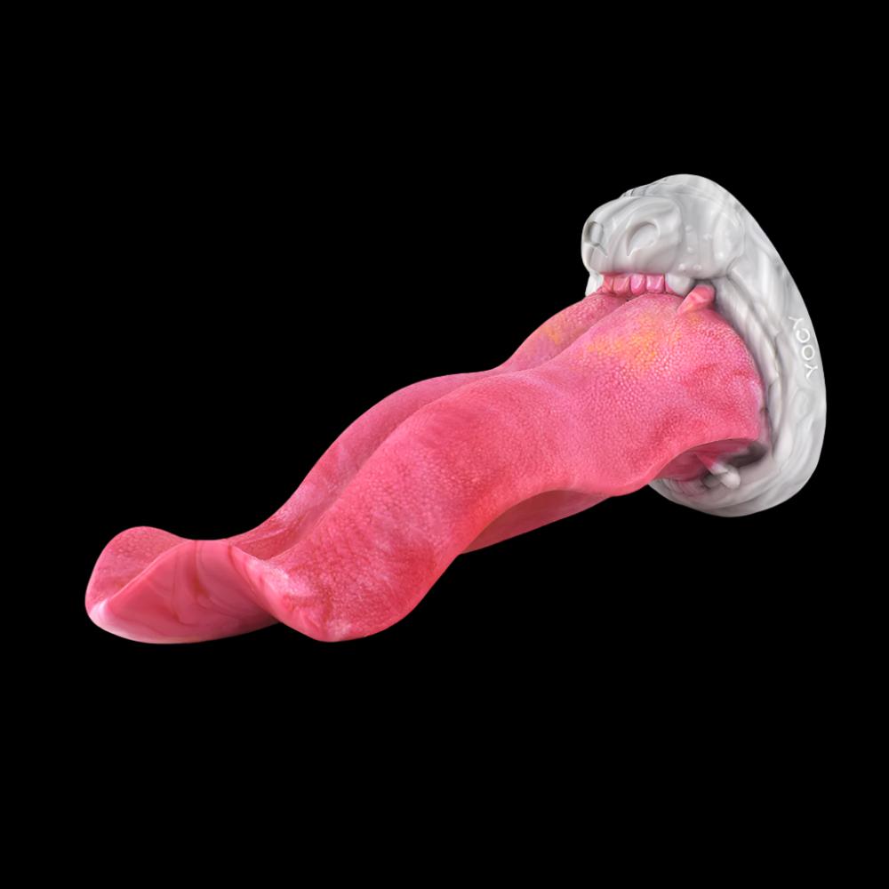 YOCY Pink Wolf Tongue Dildo