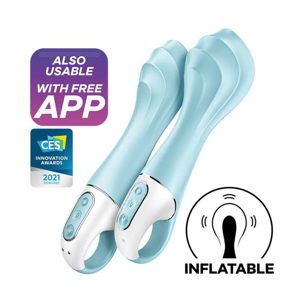 Satisfyer Air Pump Vibrator 5 App-Controlled.