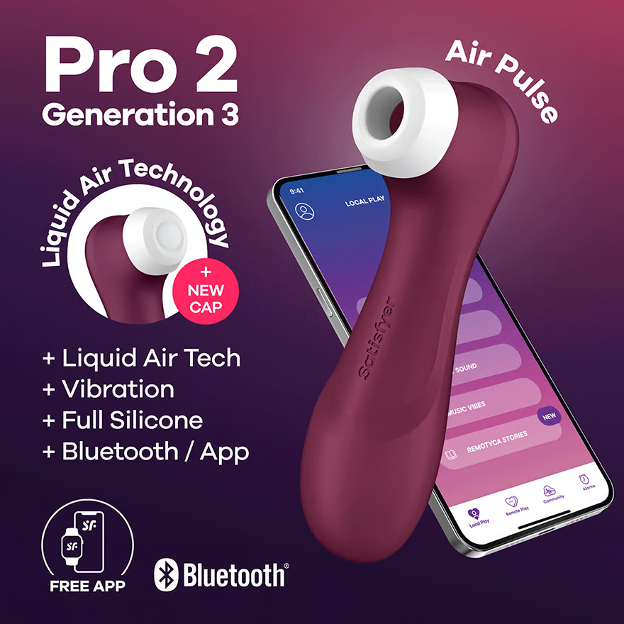 Satisfyer Pro 2 Generation 3 Bluetooth/App.